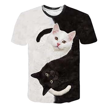 トップス CAT PRINTED TEE(BLACK, 38) 61a45+s07UL._SY350_QL65_.jpg